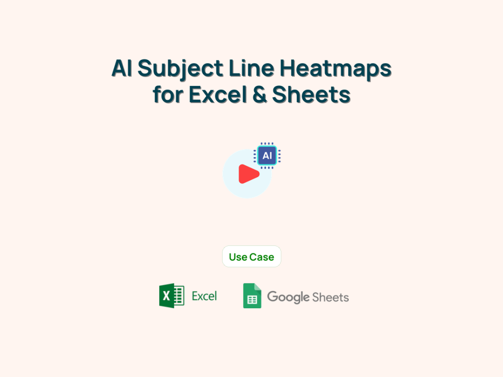 AI-Generated Email Subject Line Impact Heatmaps