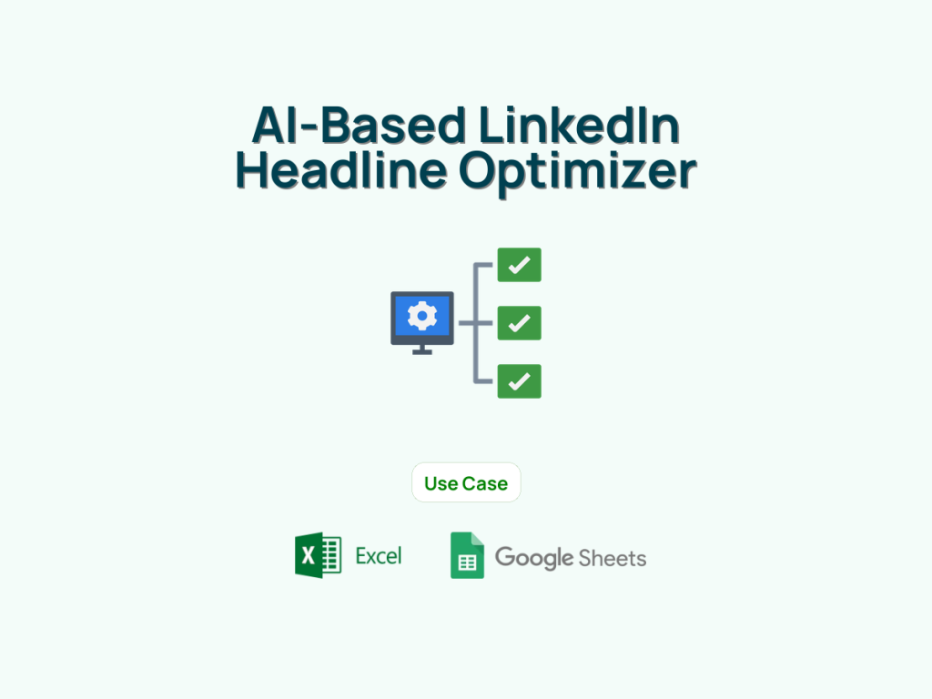 AI-Based LinkedIn Headline Optimizer