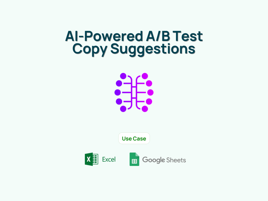 AI-Powered A/B Test Copy Suggestions