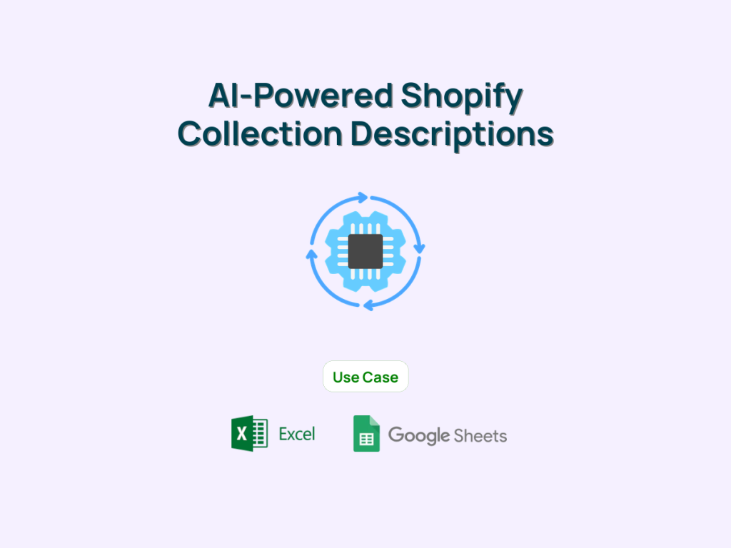 AI-Powered Shopify Collection Descriptions