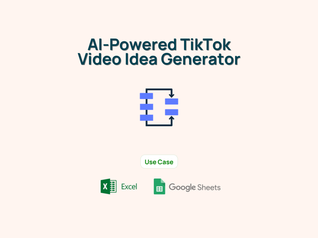 AI-Powered TikTok Video Idea Generator